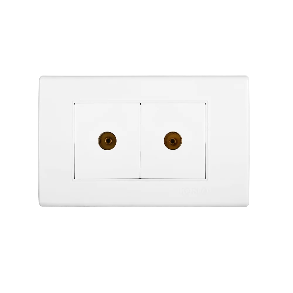 Double TV Socket